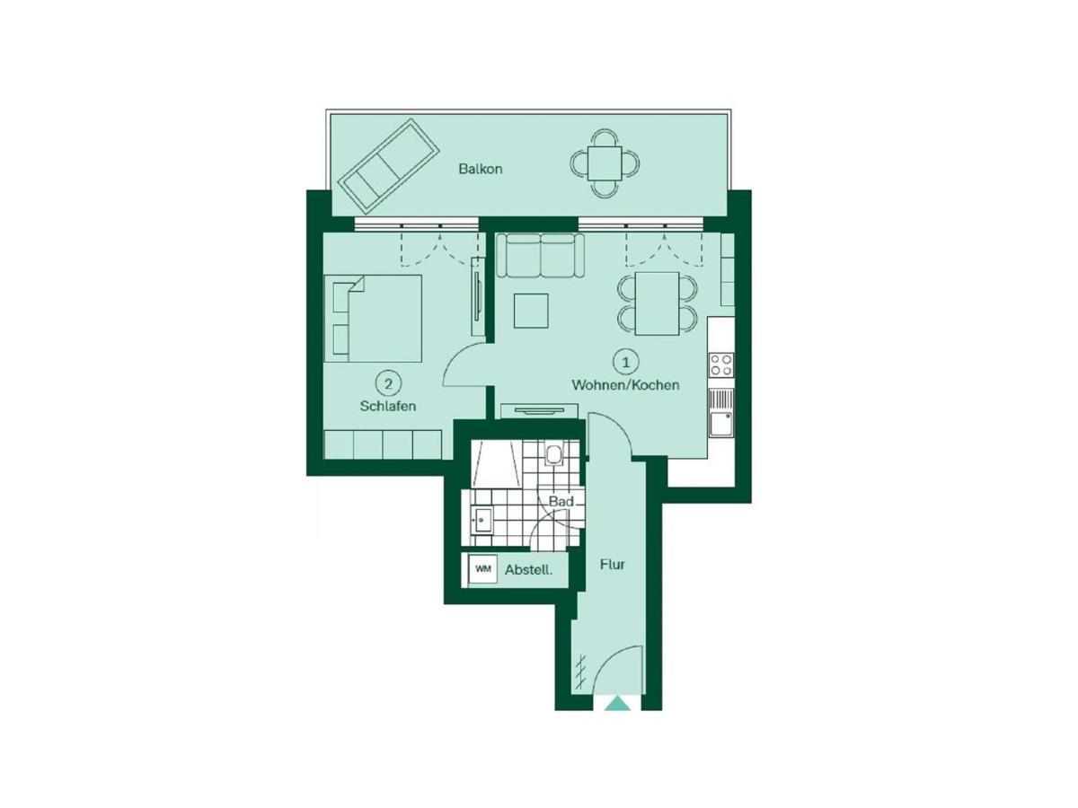 Apartment "Haffblick" - Haffresidenz Garz  Ngoại thất bức ảnh
